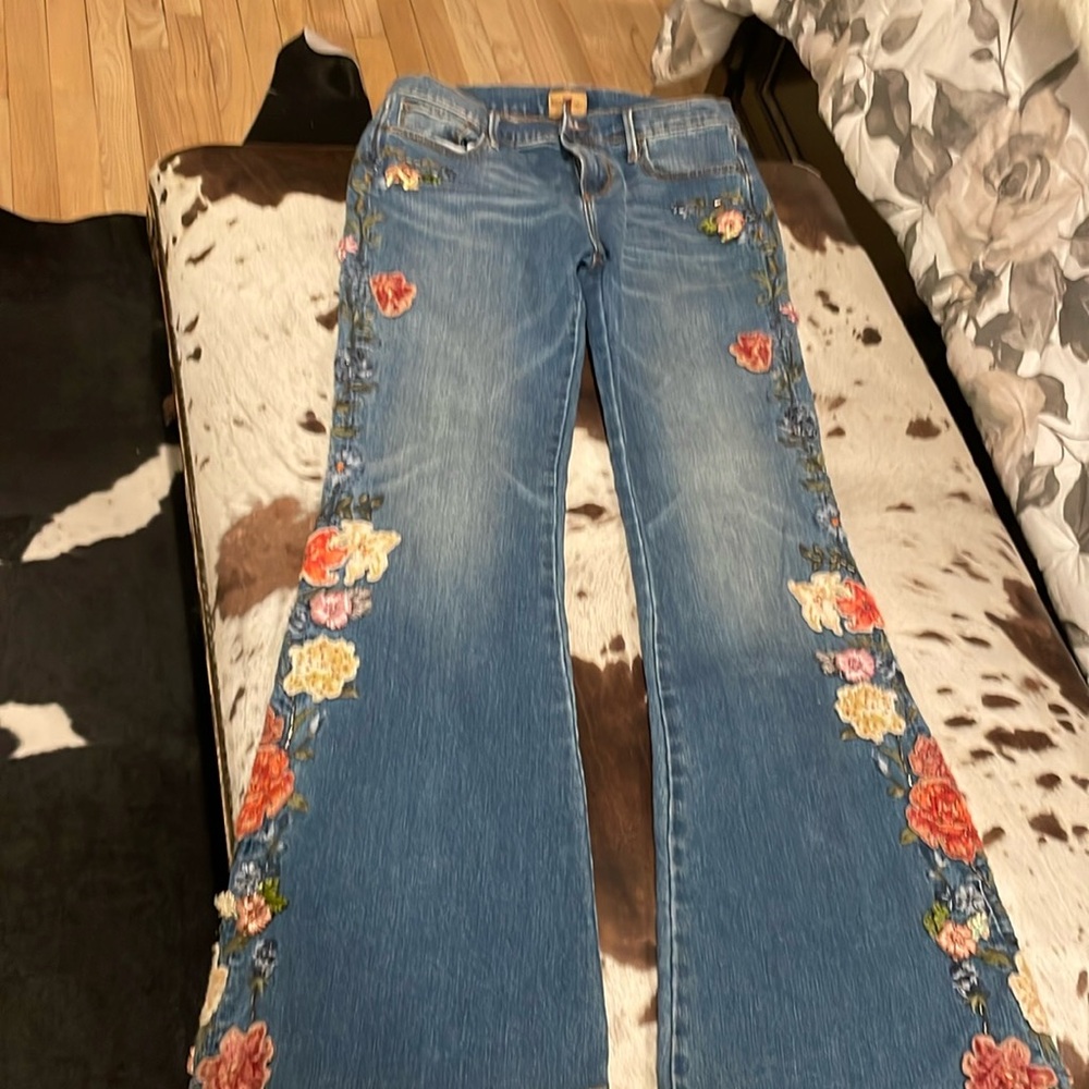 Driftwood flare jeans